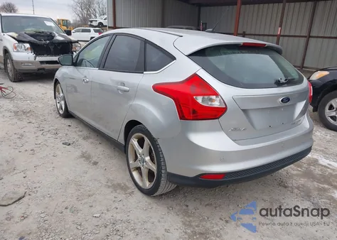 2012 Ford Focus Titanium z USA, uszkodzony, nr VIN 1FAHP3N25CL300457